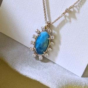 Kendra Scott Brett necklace blue